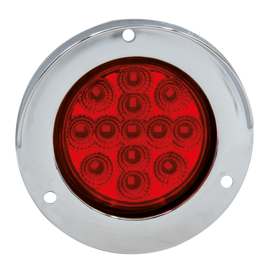 PLAFON CIRCULAR CON BISEL CROMADO