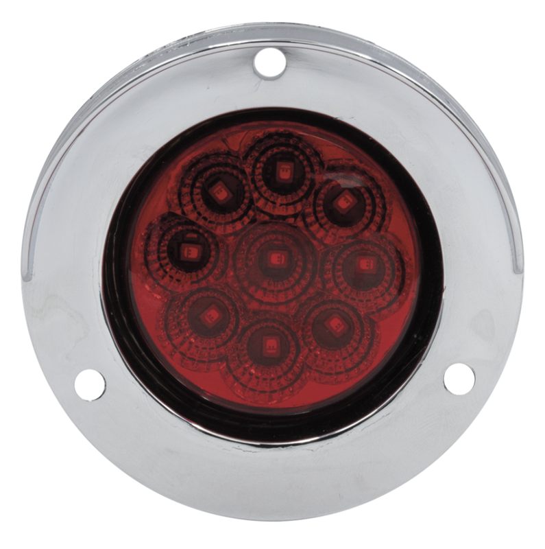PLAFON CIRCULAR CON BISEL CROMADO